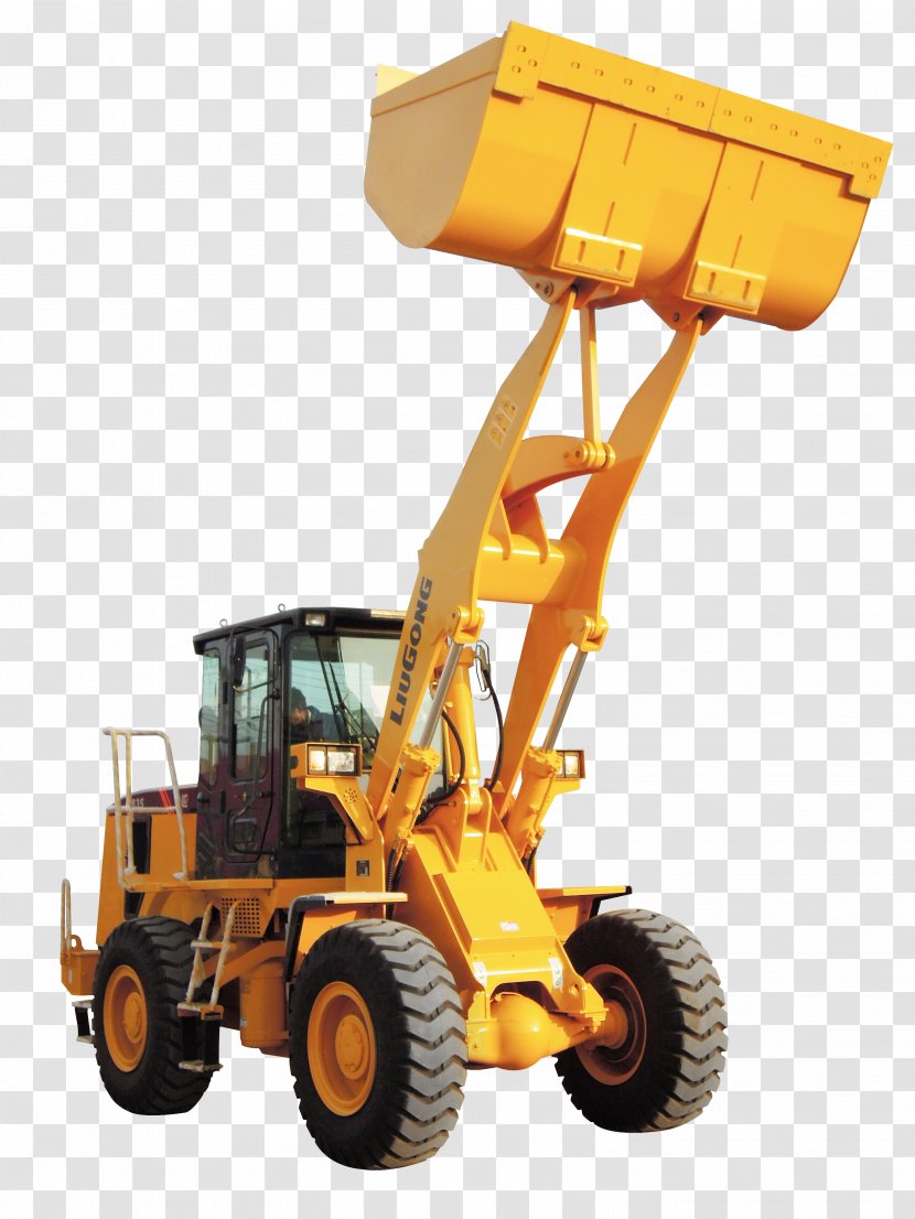 Bulldozer Motor Vehicle Machine - Heart Transparent PNG