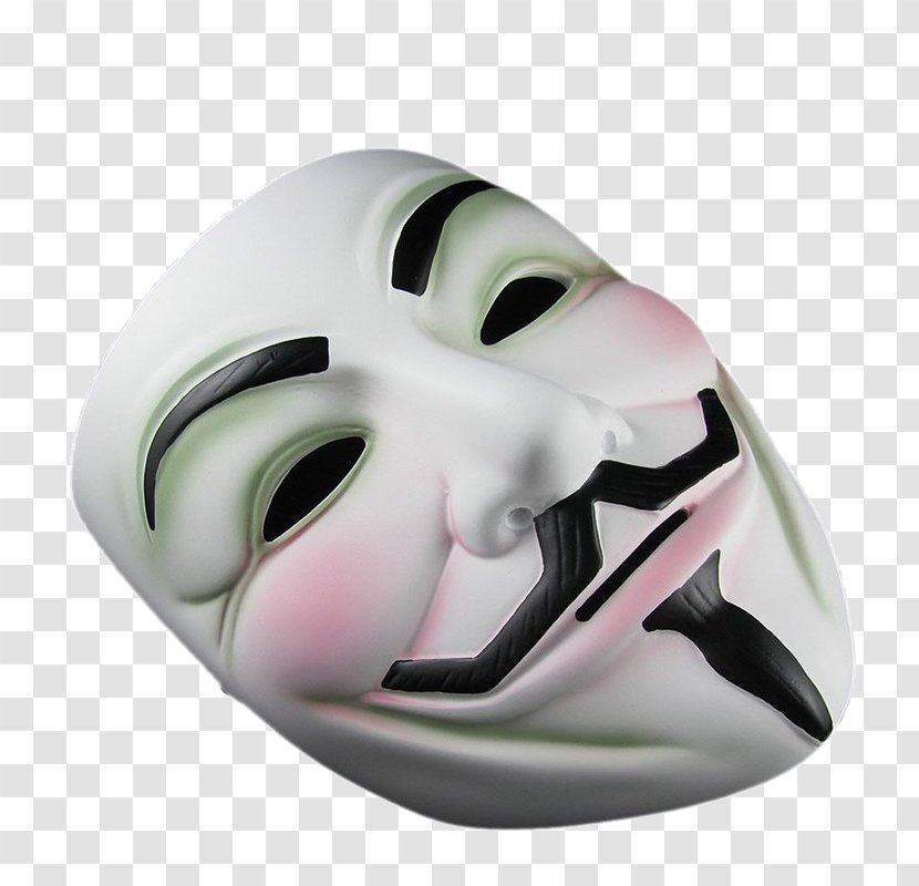 Guy Fawkes Mask Anonymous - Masquerade Ball Transparent PNG