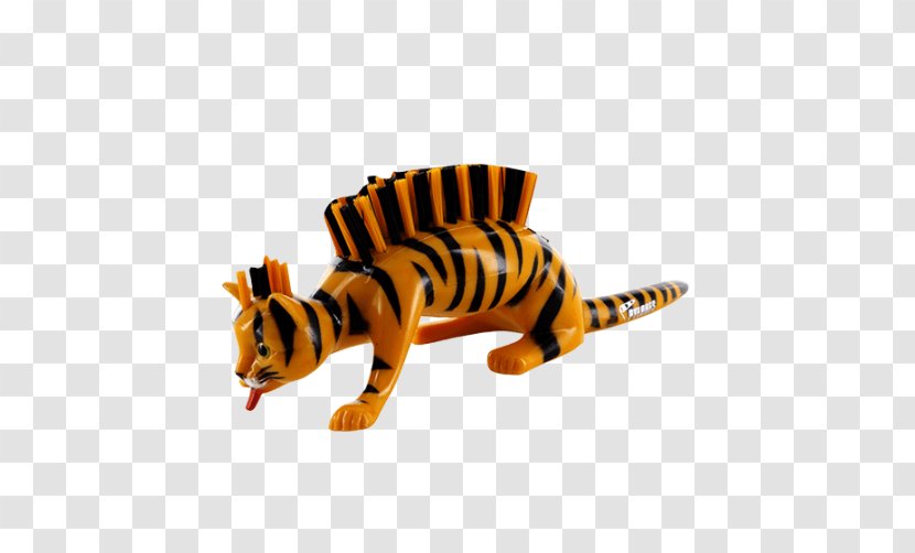 Tiger Pylones Cat Nail Brush BAJO Happy Transparent PNG
