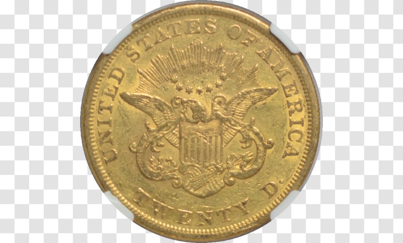 United States Mint Gold Coin Eagle Sovereign - Half - Double Transparent PNG