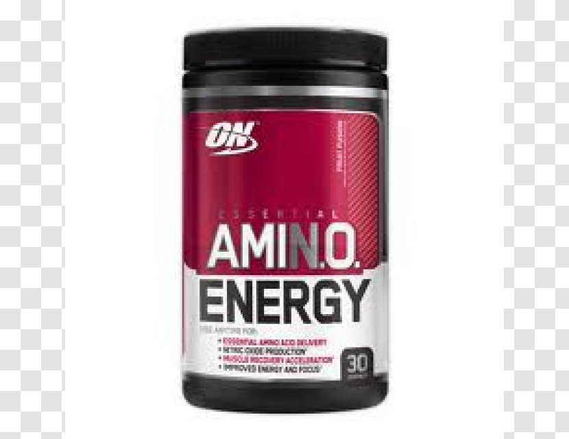 Optimum Nutrition Essential Amino Energy Dietary Supplement Branched-chain Acid - Mojito Strawberry Transparent PNG