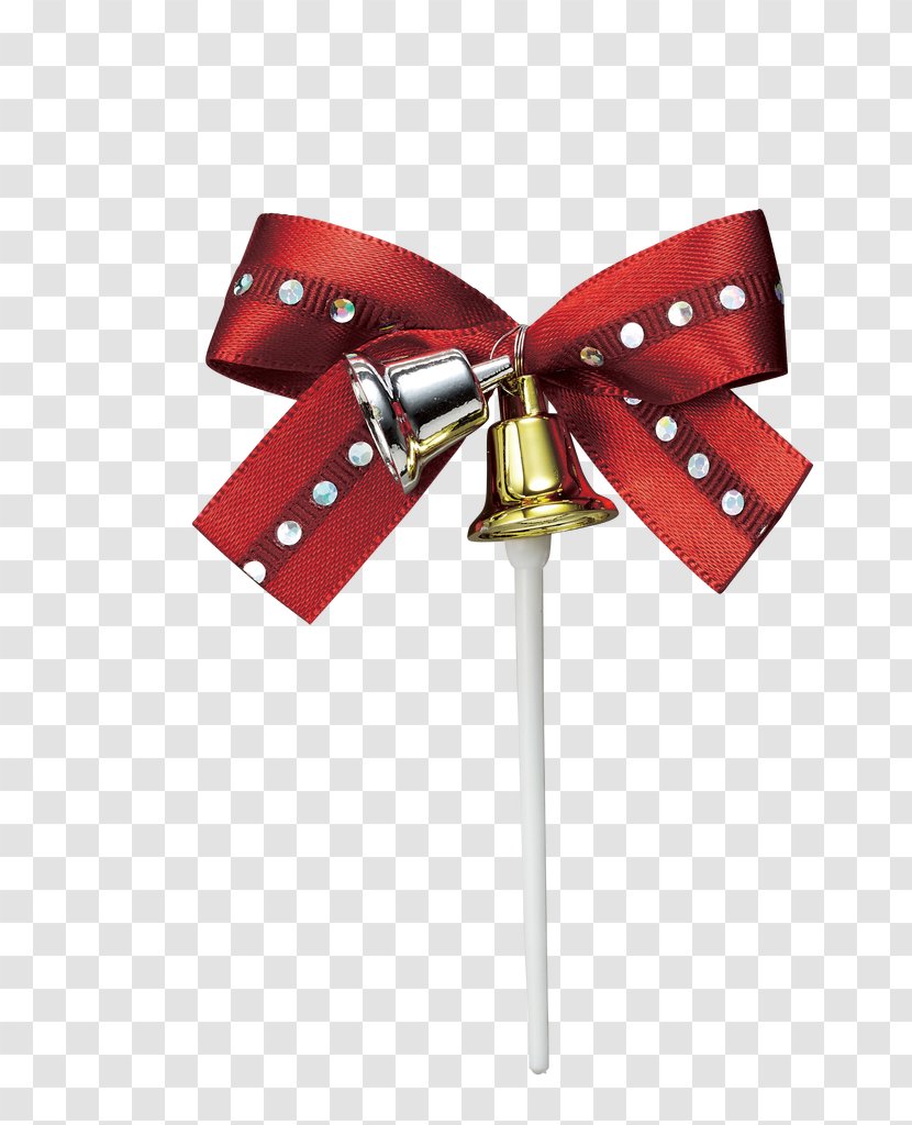 Ribbon Bow Tie - Red Transparent PNG