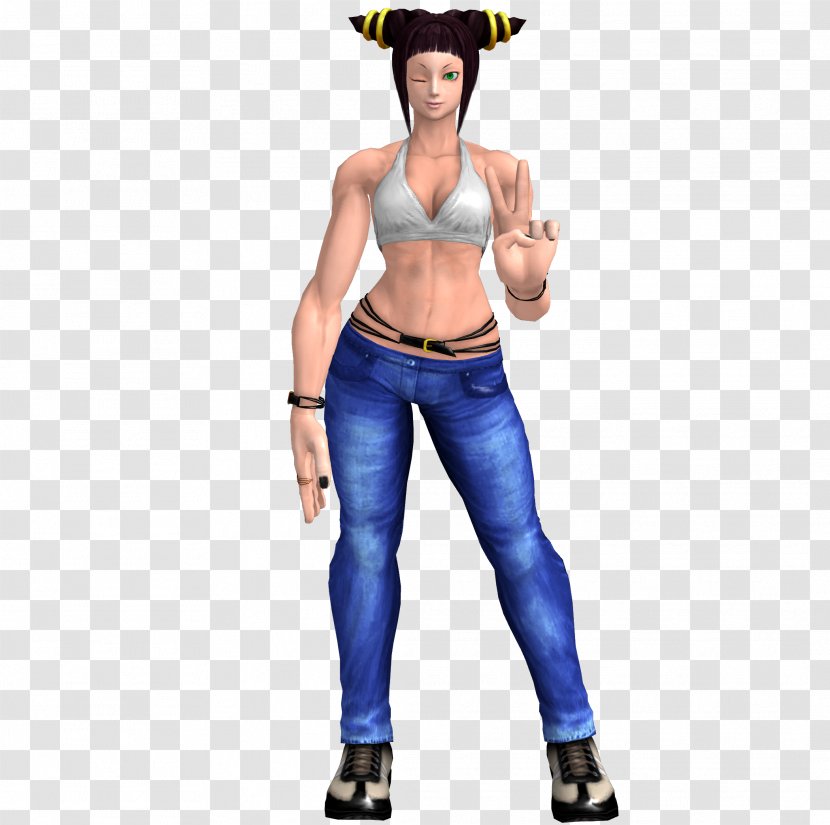 Juri Video Game Jeans Casual Attire Art - Trousers - Chun Lee Transparent PNG