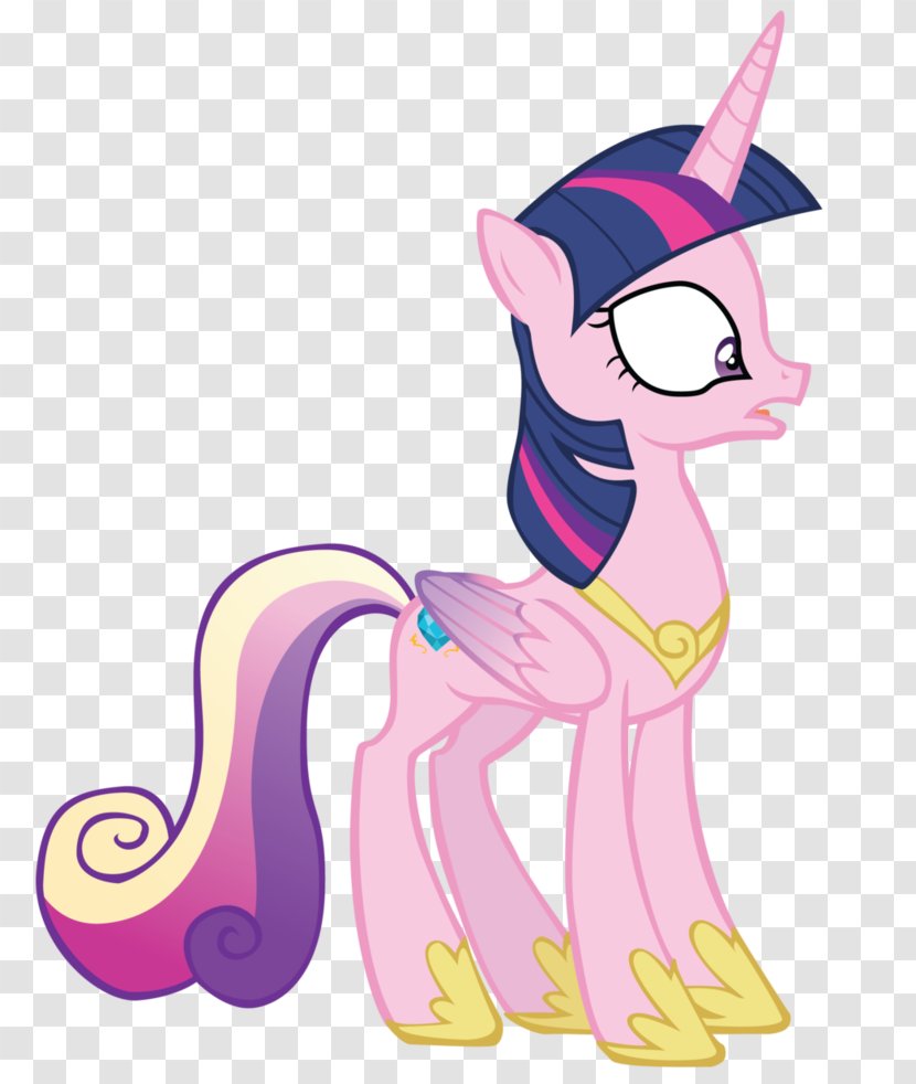 Pony Twilight Sparkle Princess Cadance Rarity Luna - Silhouette - Flower Transparent PNG