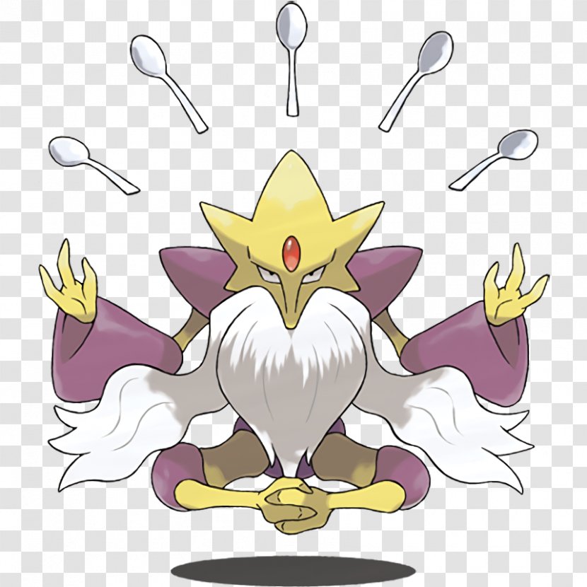 Pokémon X And Y Omega Ruby Alpha Sapphire Battle Revolution Alakazam GO - Art - Pokemon Go Transparent PNG