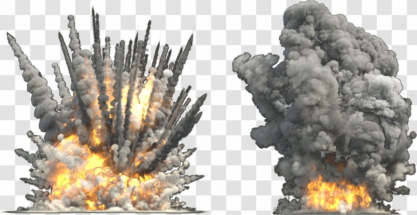 Smoke Bomb - Explosion - Missile Ash Transparent PNG