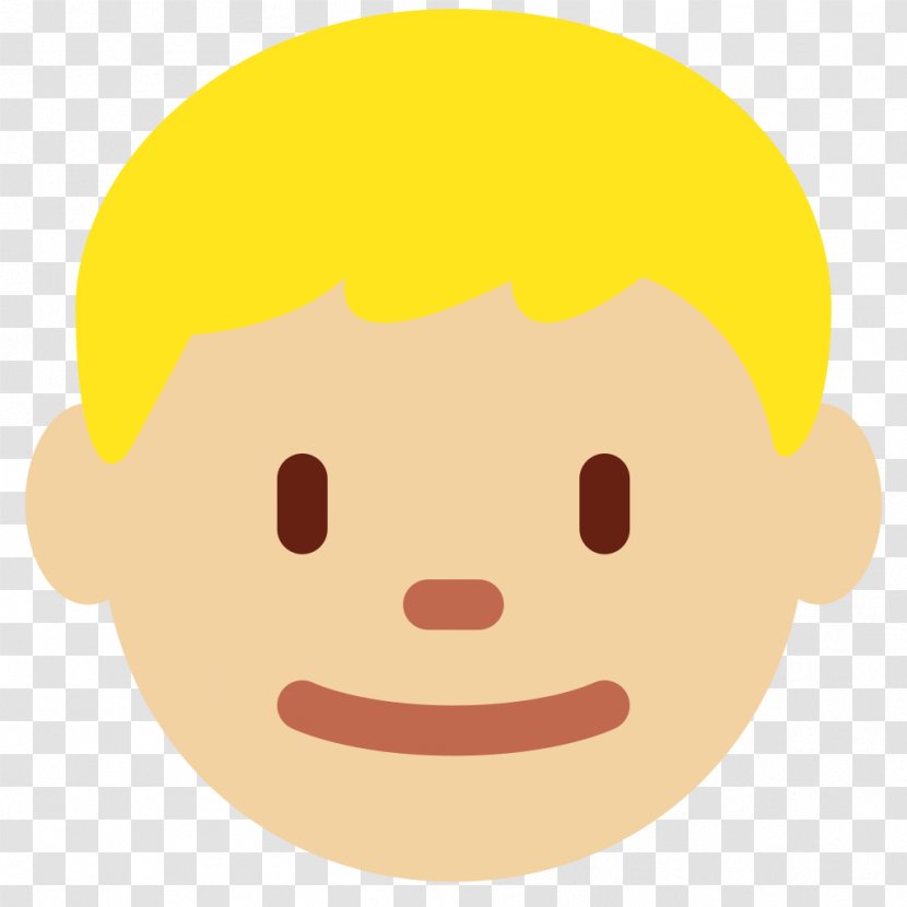 Emoji Smile Light Skin Emoticon Child - Facial Expression Transparent PNG