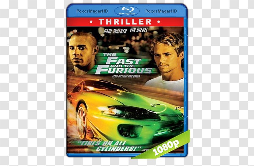 Vin Diesel The Fast And Furious 2 Dominic Toretto Paul Walker - Imdb Transparent PNG