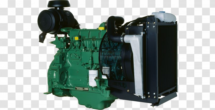 AB Volvo 200 Series Penta Diesel Engine Generator - Hardware Transparent PNG