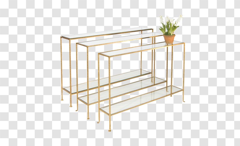 Bedside Tables Coffee Furniture Gold Leaf - Entryway - Glass Shelf Transparent PNG