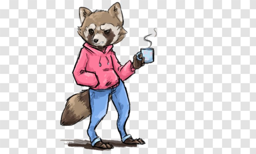 Red Fox Marsupial Character Clip Art - Fictional - Rocket Raccoon Transparent PNG