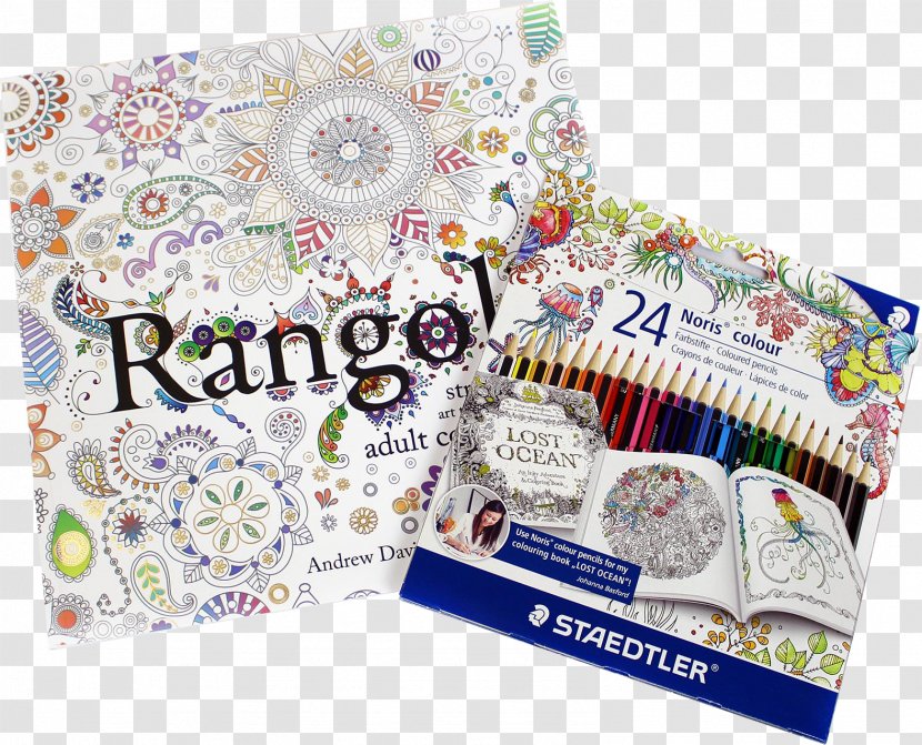 Paper Rangoli: Stress-Relieving Art Therapy Adult Colouring Book - My Own Little World Fb Transparent PNG