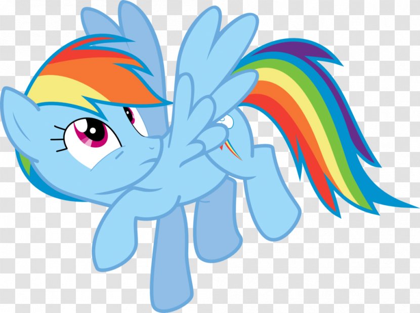 Horse Rainbow Dash Cartoon Clip Art - Artwork Transparent PNG