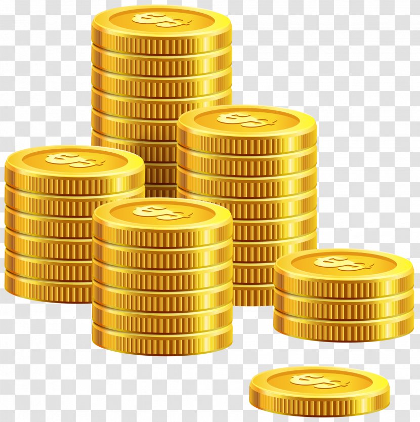 Gold Coin Clip Art - Cryptocurrency - Coins Transparent PNG