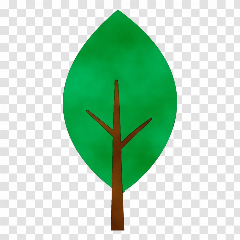 Green Leaf Flag Plant Symbol Transparent PNG