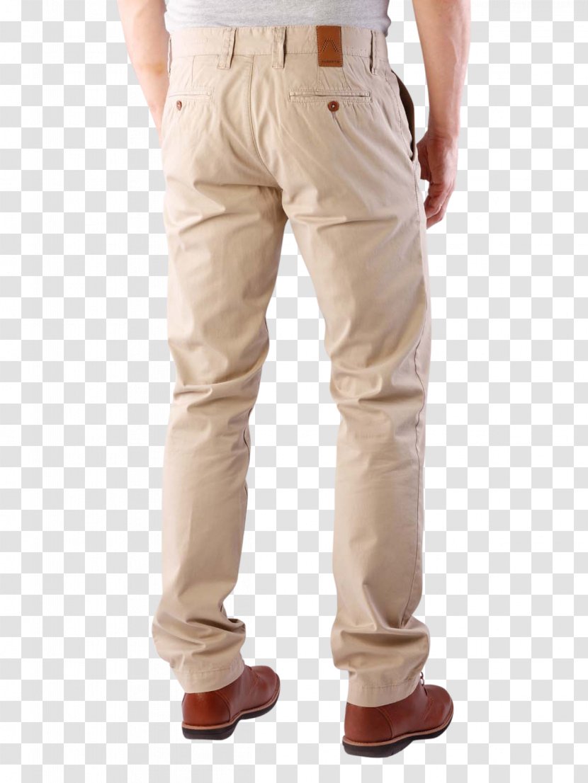 Jeans Denim Khaki Pocket M - Beige Trousers Transparent PNG