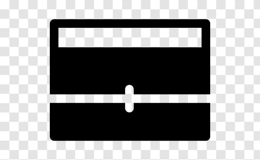 Black And White Brand Rectangle Transparent PNG