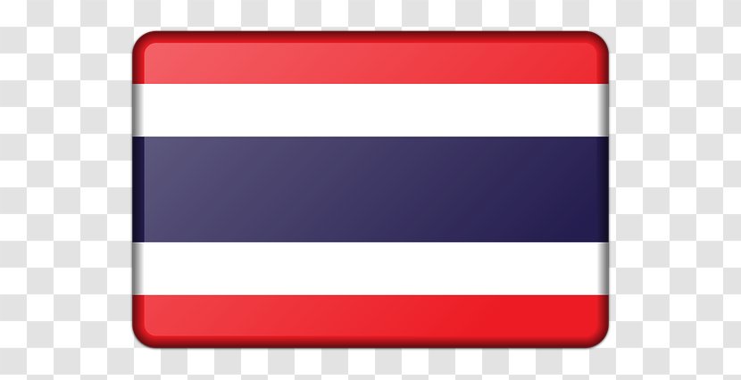 Flag Of Thailand Clip Art Transparent PNG