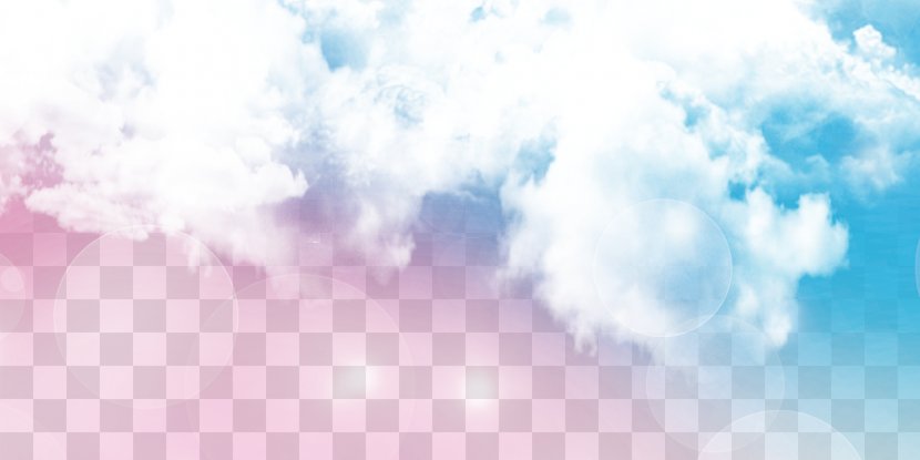 Sky Blue Cloud White - Silhouette - And Clouds Transparent PNG