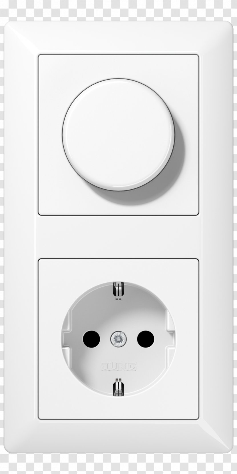 AC Power Plugs And Sockets Schuko Contactdoos Ampere Electric Current - Socket Transparent PNG