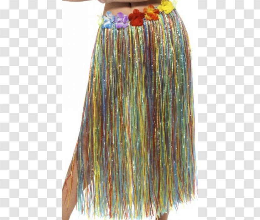 Hawaii Grass Skirt Hula Costume - Skirts Transparent PNG