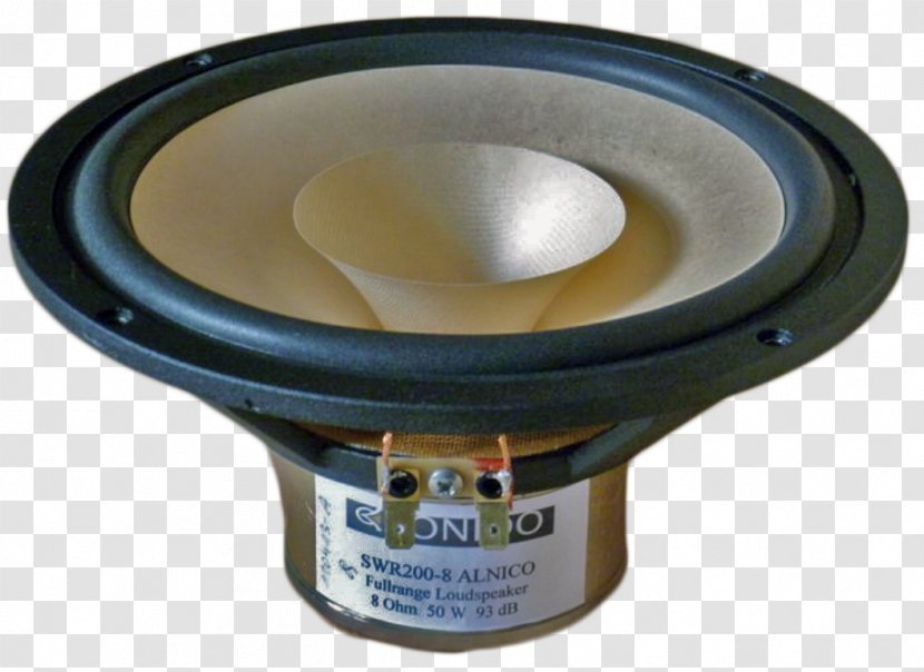 Loudspeaker Full-range Speaker Sound Ferrite Alnico - Driver Transparent PNG