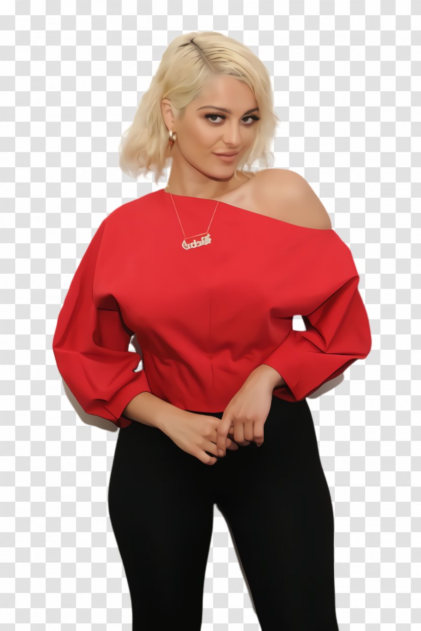 Bebe Rexha - Clothing - Magenta Smile Transparent PNG