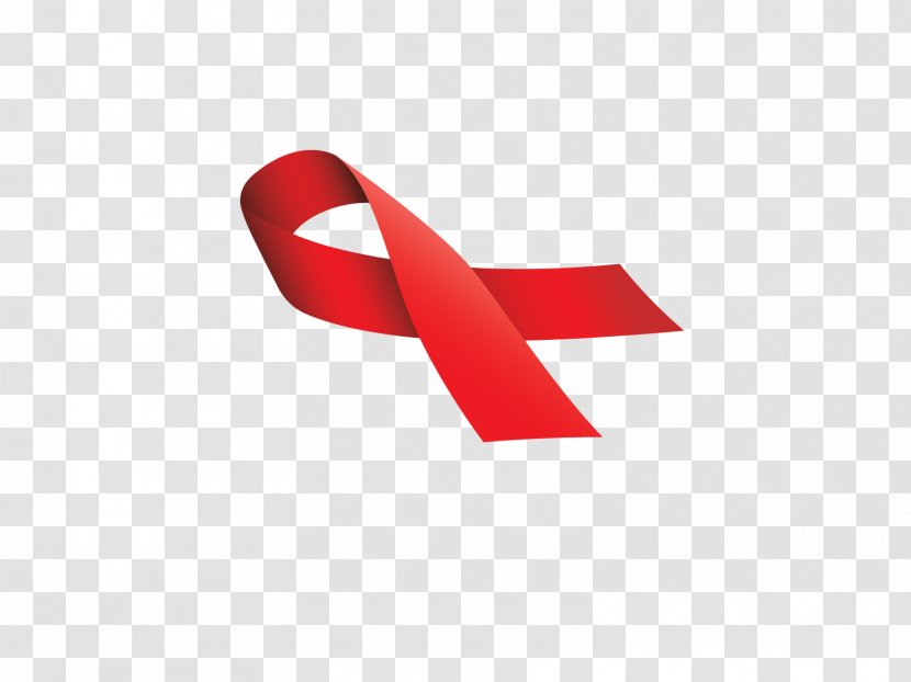 World AIDS Day Red Ribbon HIV-positive People - Tree Transparent PNG