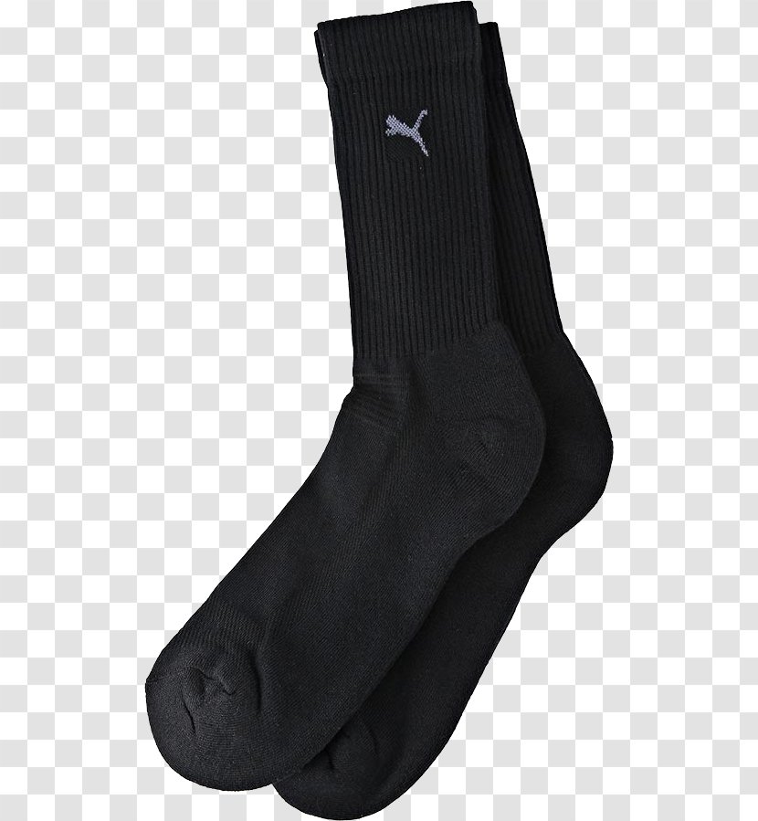 Sock Shoe Design Product - Black Socks Image Transparent PNG