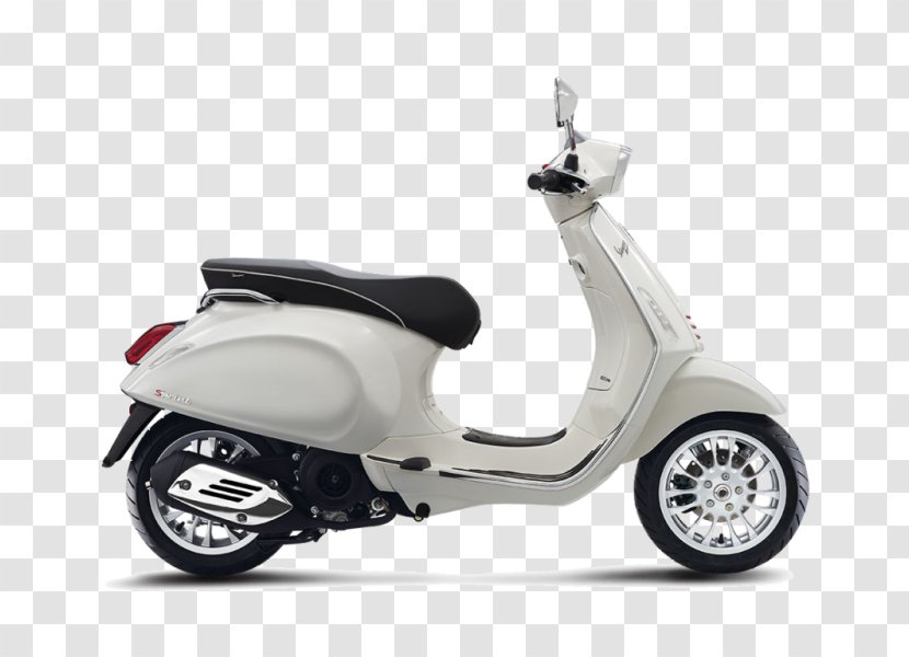 Scooter Piaggio Vespa Sprint 50 - Motorcycle Frame Transparent PNG