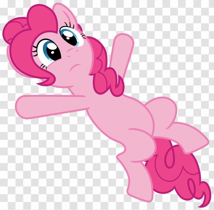 Pinkie Pie Pony Fluttershy Horse - Silhouette Transparent PNG