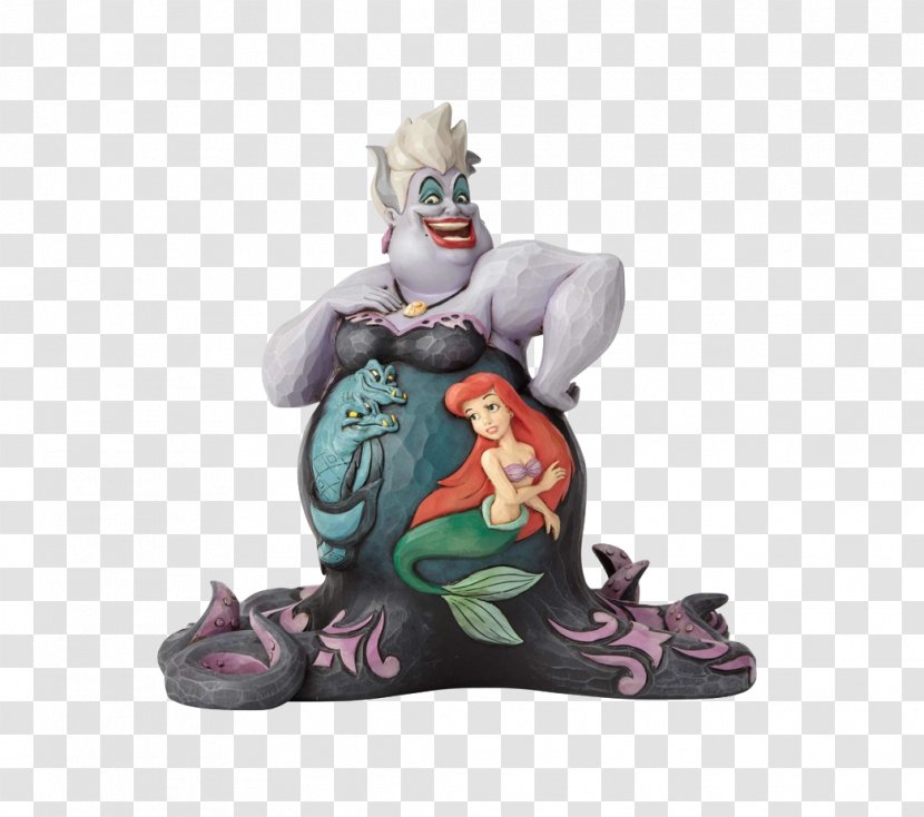 Ursula Ariel Figurine Villain Collectable - Walt Disney Company Transparent PNG