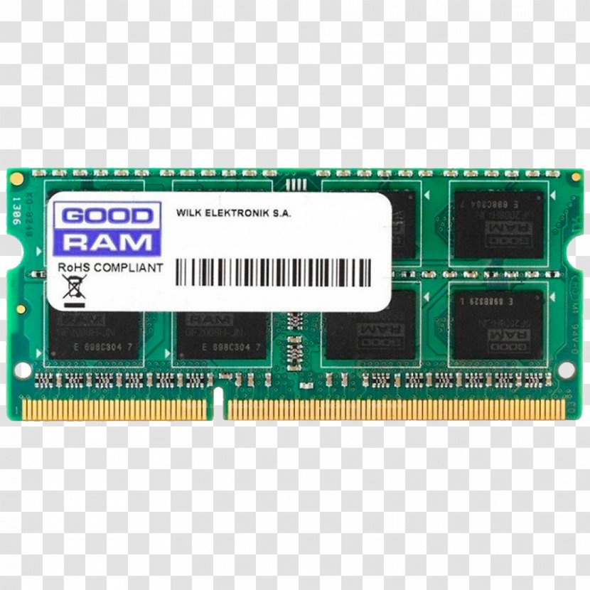Laptop SO-DIMM DDR4 SDRAM DDR3 - Ddr3 Sdram Transparent PNG