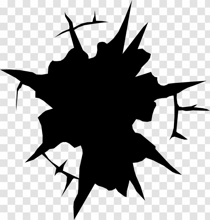 Royalty-free - Black And White - Bullet Holes Transparent PNG