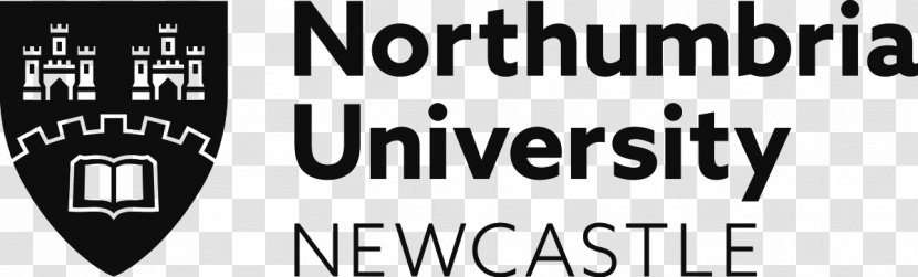 Northumbria University Of East London Logo City, - Newcastle Upon Tyne - Black And White Transparent PNG