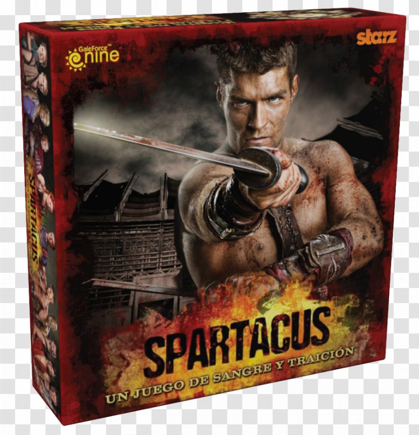 Spartacus A Game Of Blood And Treachery Video Games Board - Action Figure Transparent PNG