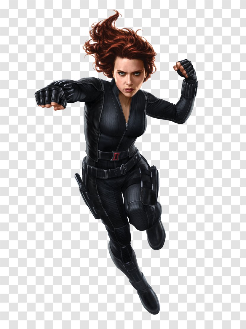 Black Widow Captain America Thor The Avengers Scarlett Johansson - Frame Transparent PNG