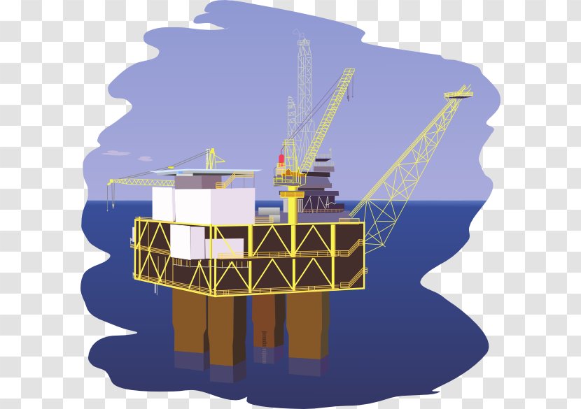 Drilling Rig Oil Platform Derrick Clip Art - Pumpjack Transparent PNG