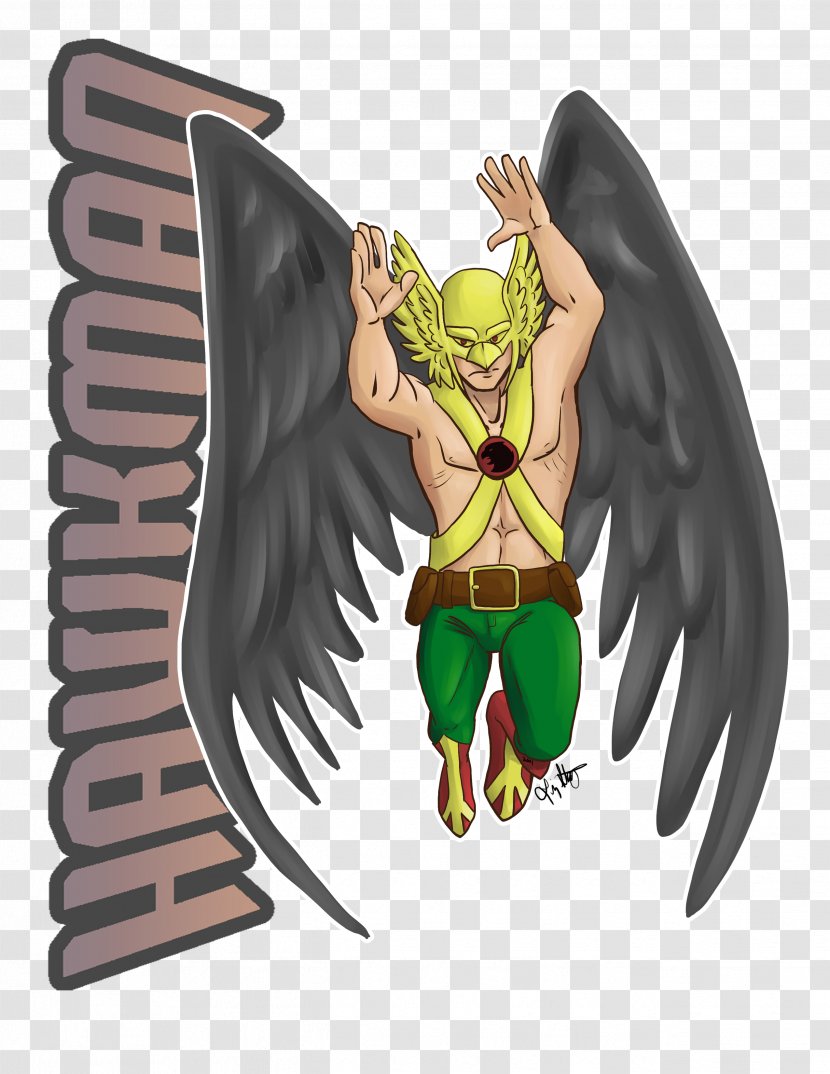 Cartoon Demon Legendary Creature - Hawkman Transparent PNG