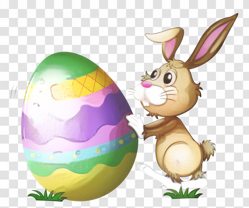 Clip Art GIF Easter Bunny Rabbit - Cartoon - Rabbits And Hares Transparent PNG