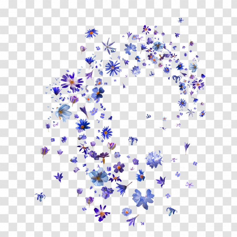 Flower Petal Purple Editing - Sky - Floating Bubbles Transparent PNG