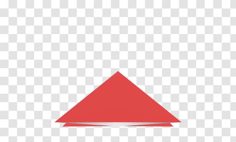 Triangle Paper Origami Box - Area Transparent PNG