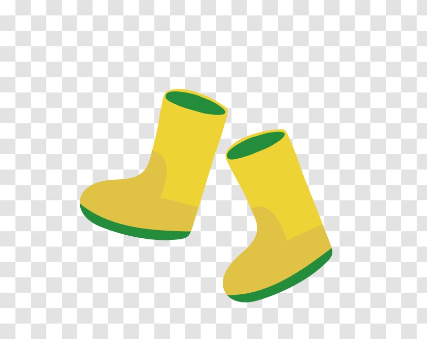 長靴 Shoe Boot - Green - Rain Boots Transparent PNG