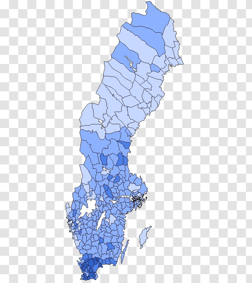 County Councils Of Sweden Map Region Comitatele Suediei Transparent PNG