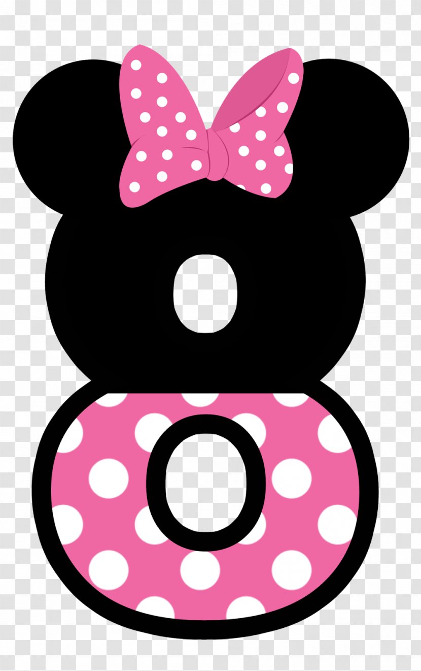 Minnie Mouse Mickey Clip Art - Magenta Transparent PNG