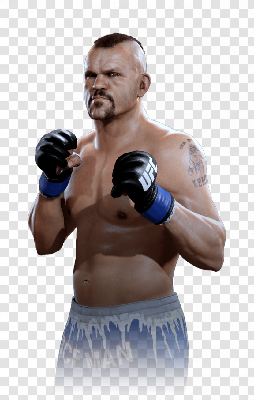 Anderson Silva EA Sports UFC 2 Ultimate Fighting Championship Boxing Glove Transparent PNG