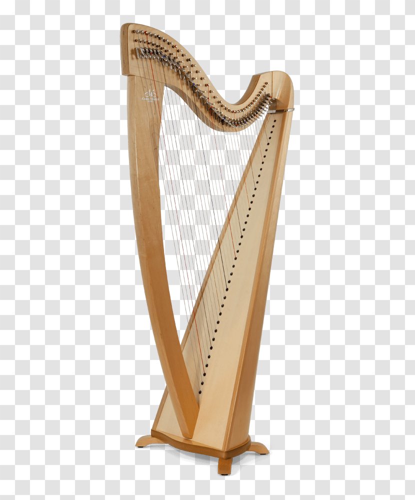 Celtic Harp Camac Harps Musical Instruments Pedal - Watercolor Transparent PNG