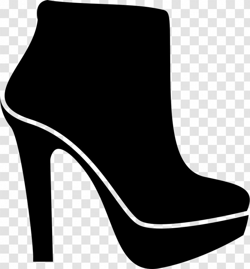 High-heeled Shoe Footwear Absatz - Size - Boot Transparent PNG