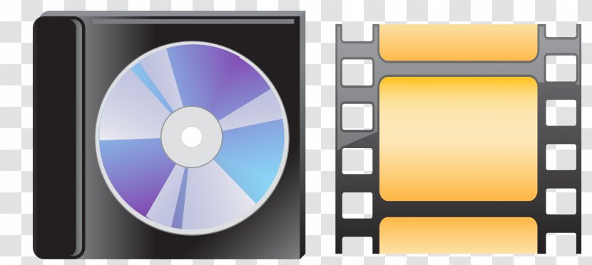 Cinema Symbol Icon - VHS Material Vector CD Transparent PNG