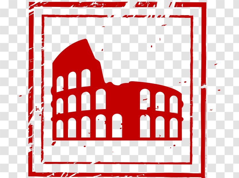 Colosseum Jericoacoara Beach Tourist Attraction Illustration - Frame - Vector Red Seal Tourism Transparent PNG